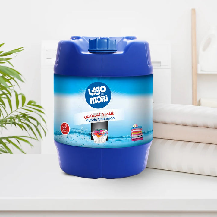 Moby Laundry Shampoo for Top-Loading Washing Machines – 20L Economy Pack | Deep Clean & Fabric Care