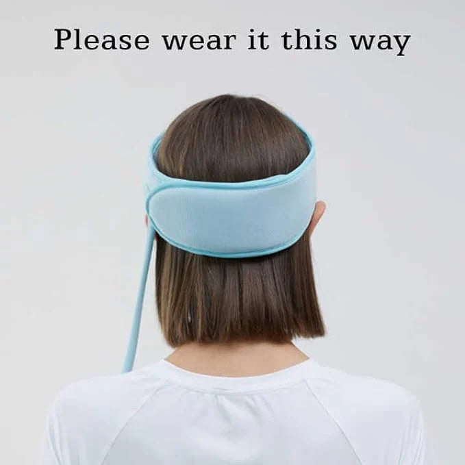 6-Zone Heated Head Massage Cap – Air Compression Massage with Heat Therapy