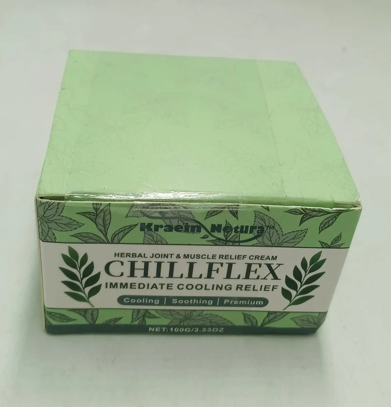 Kraam Natura Chillflex Herbal Relief Cream – Cooling Joint & Muscle Support (100g)