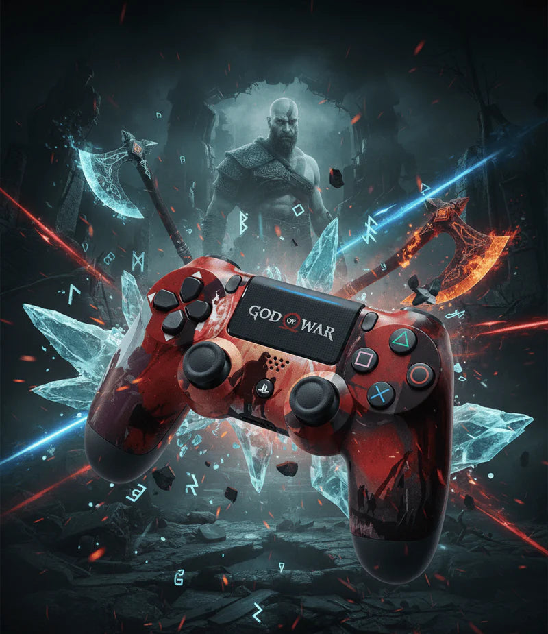 Limited Edition Wireless Game Controller – Vibration Gaming Controller with Custom Designs