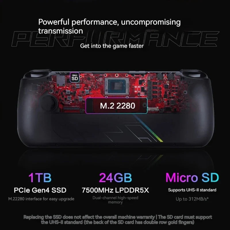 ASUS ROG Ally Z1 Extreme Handheld Gaming Console – 7” FHD 120Hz Portable Gaming PC with Windows 11