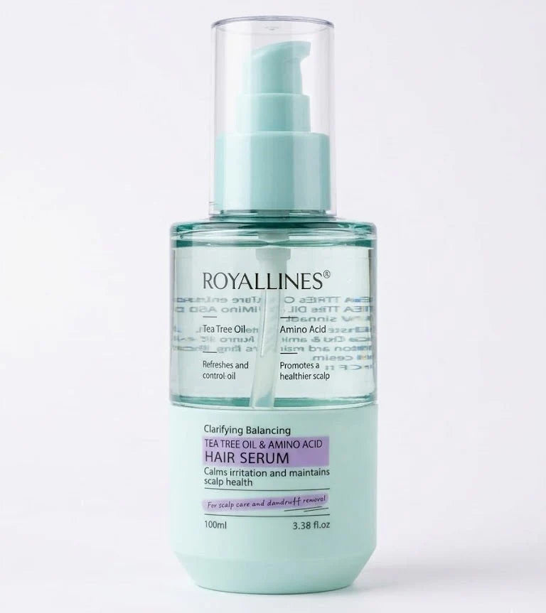 ROYAL LINES Tea Tree & Amino Acid Hair Serum – Scalp Care & Dandruff Control (100ml)