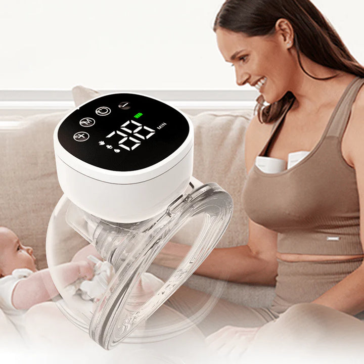 Wearable Electric Breast Pump – Hands-Free Portable Breastfeeding Pump