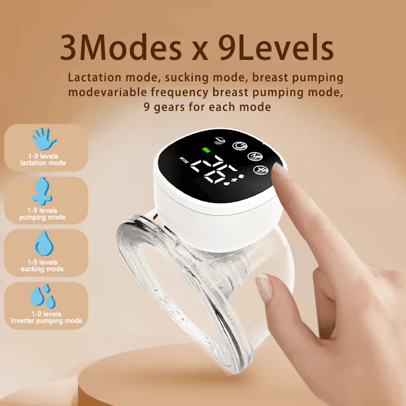 Wearable Electric Breast Pump – Hands-Free Portable Breastfeeding Pump