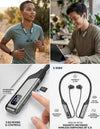 XKIN Magnetic Neckband Wireless Earphones – 100H Playtime, Bluetooth 5.3, LED Display